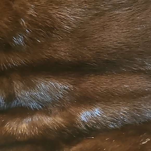 George Benioff Brown Fur Stole (Beaver - Mink) - Picture 3 of 8